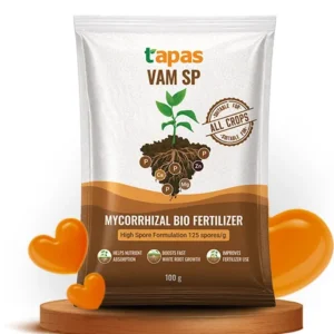 Tapas VAM SP Highly Concentrated Biofertilizer – For More Roots/Nutrient Absorption – Mycorrhizal Fungi (IPM Suitable)